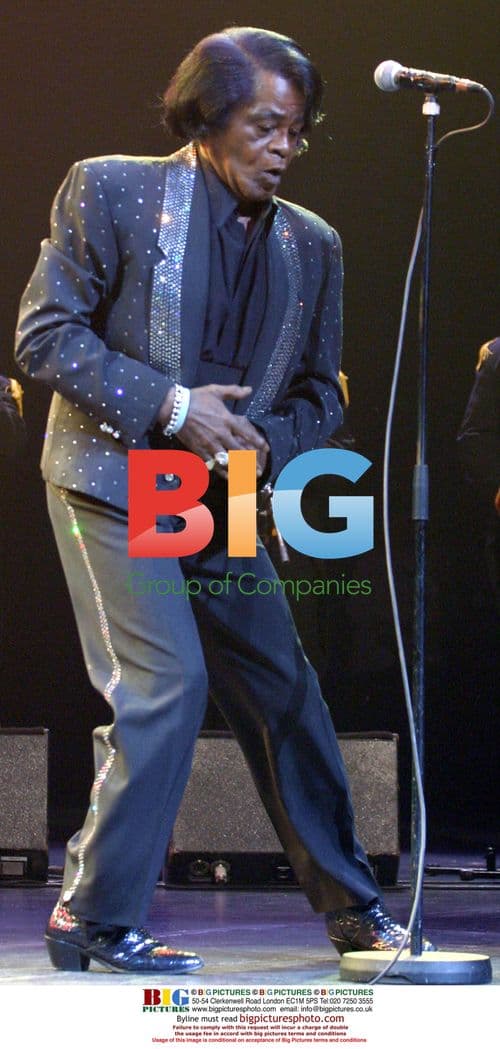 James Brown Performs in Paris