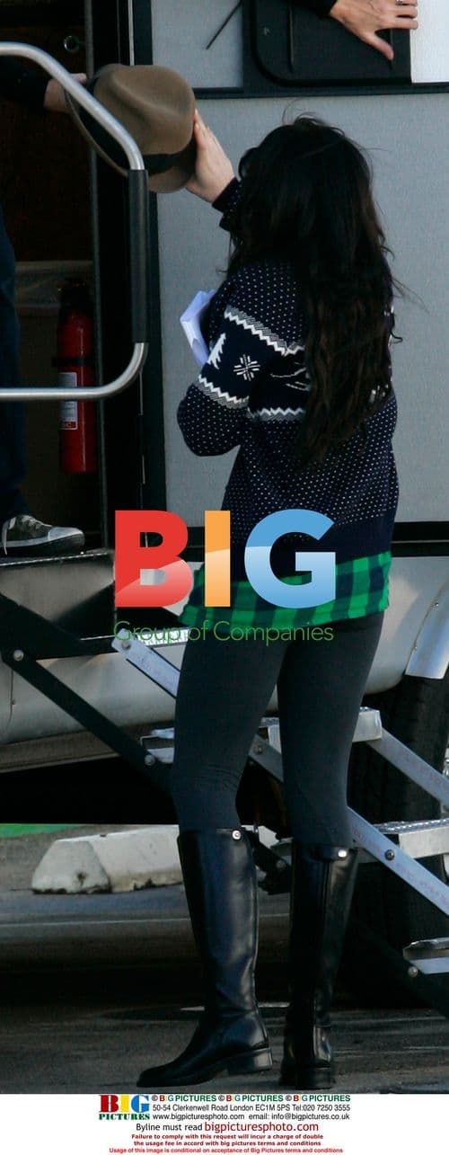 Lindsay Lohan on 'I Know Who Killed Me' set