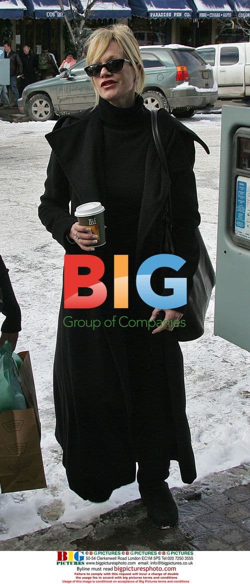 Melanie Griffith Spotted Shopping in Aspen