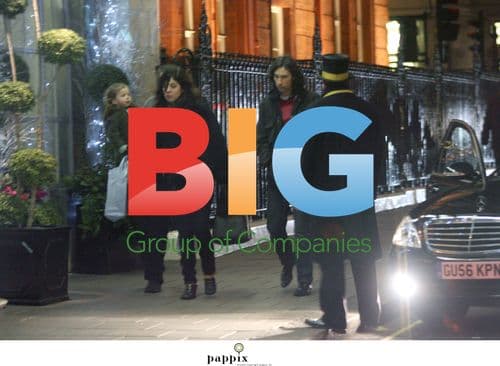 Bobby Gillespie and Katy England have heated argument