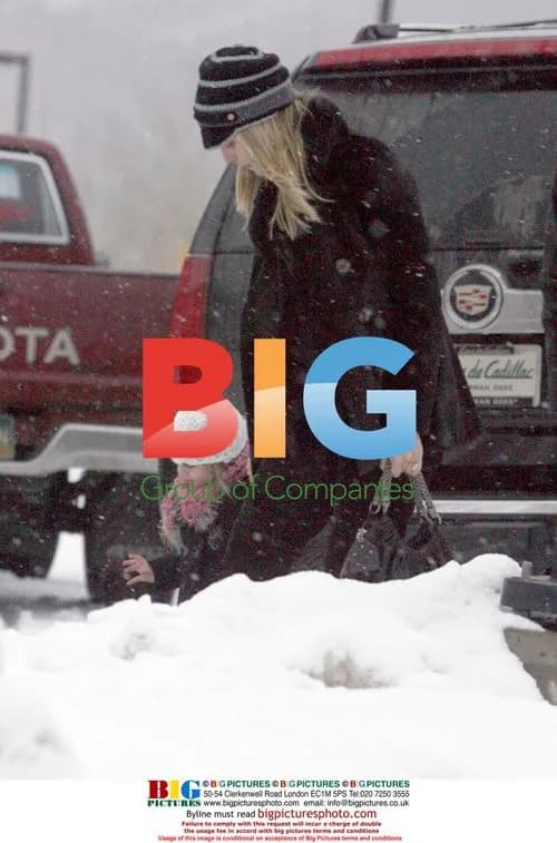 Heidi Klum and Daughter Leni in Aspen