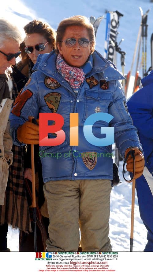 Valentino and Nati Abascal in Gstaad