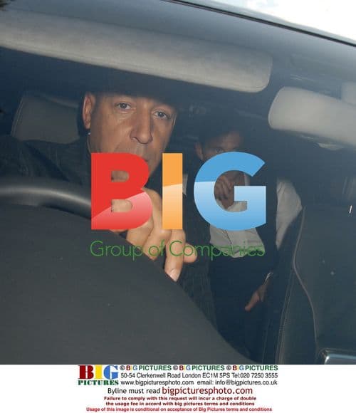 Frank Lampard Arrives at Beckham Pre-World Cup Party