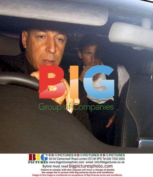 Frank Lampard at Beckham's Pre-World Cup Party