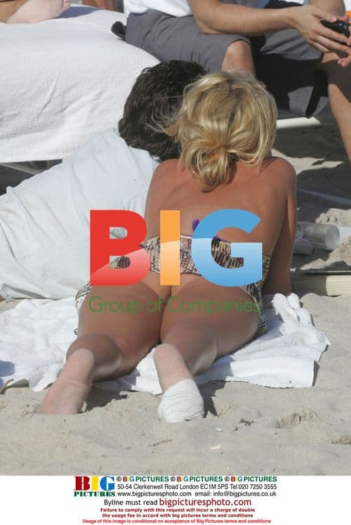 Kimberly Stewart Spotted on Miami Beach
