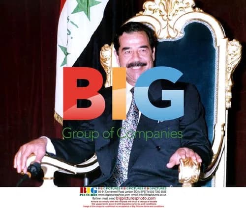 Saddam Hussein in 2003 File Photo