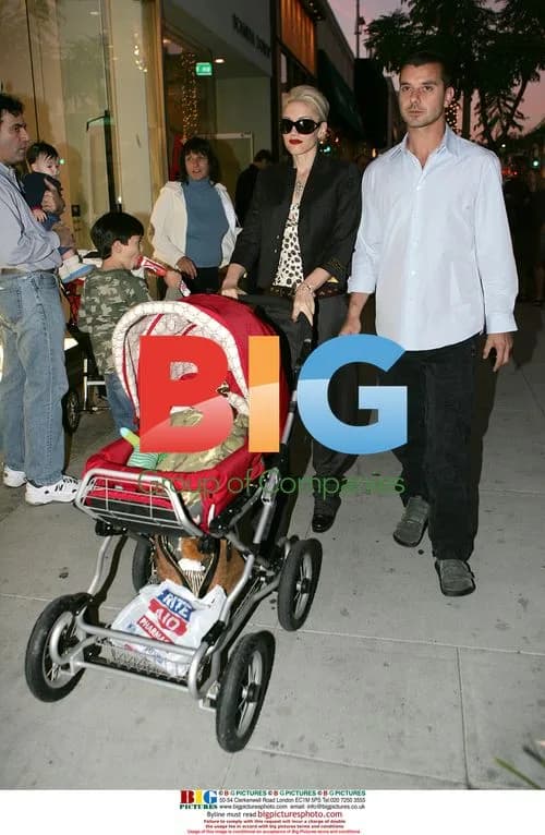 Gwen Stefani, Gavin Rossdale and son Kingston out shopping