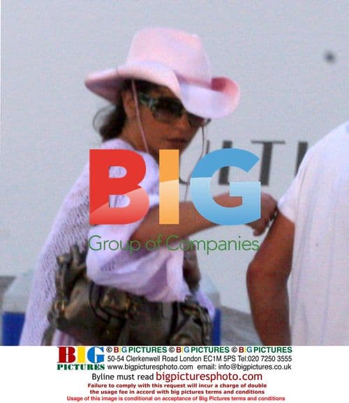 Hollywood Couple Boarding Yacht in St. Bart