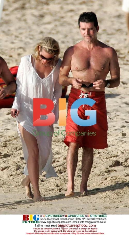 Simon Cowell enjoys X-Factor victory in Caribbean