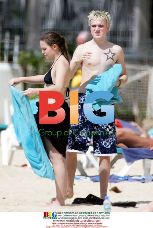 Tom Fletcher enjoys Caribbean break