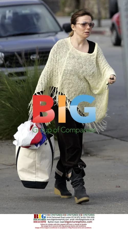Geri Halliwell Seen Out in Hollywood