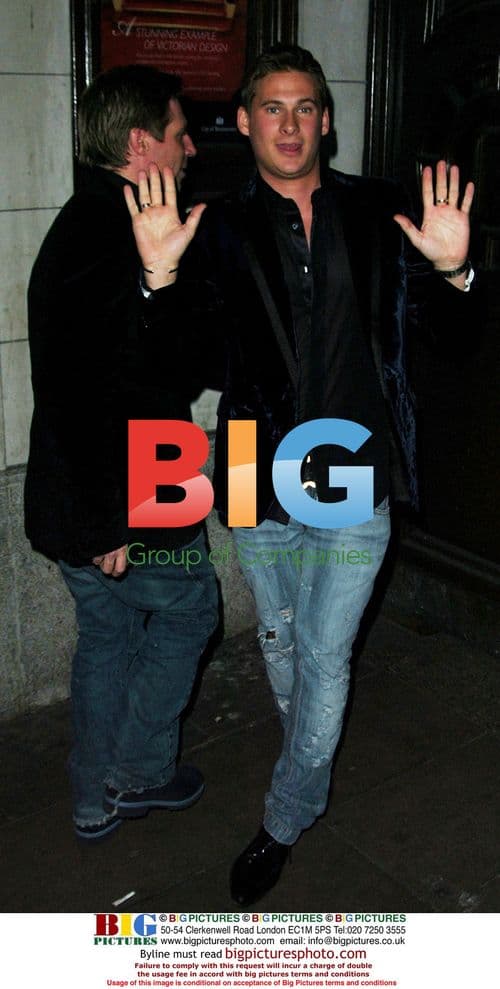 Singer Lee Ryan at MYLA Debutantes Show