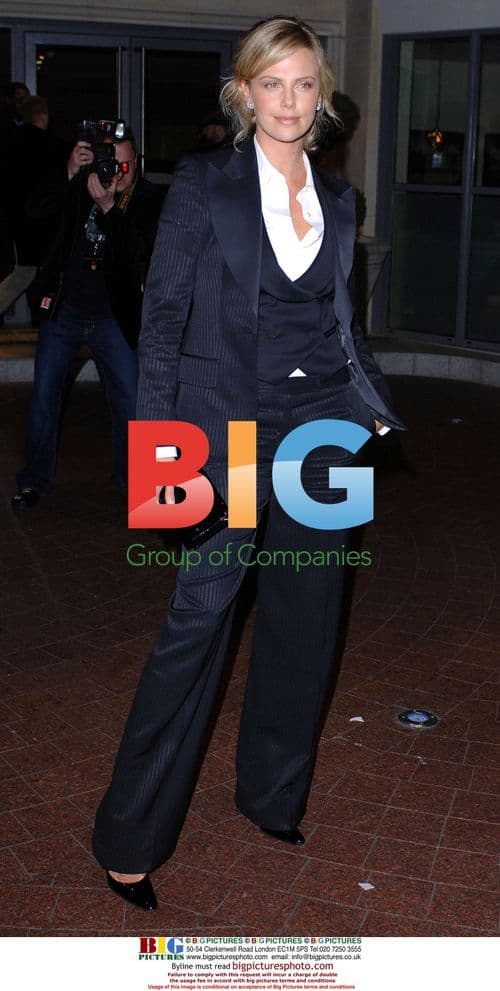 Charlize Theron at 'North Country' gala in London