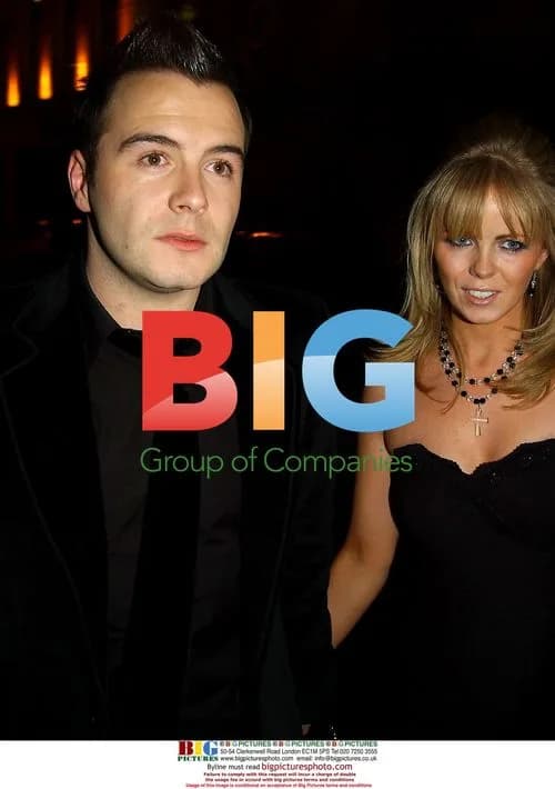 Westlife's Shane Filan and wife at Meteor Ireland Music Awards 2006