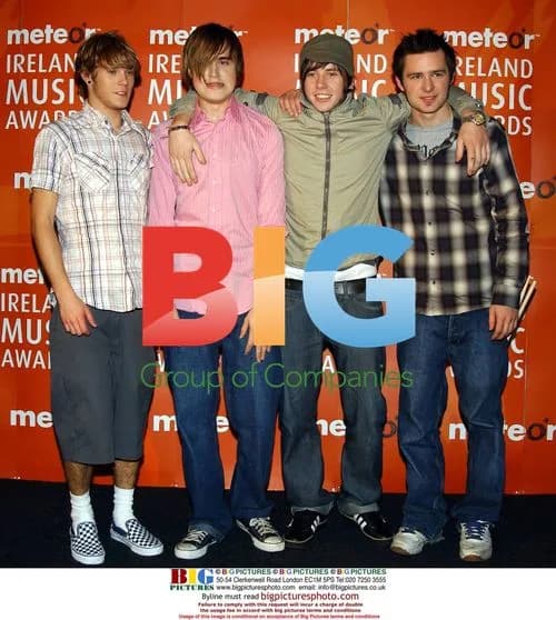 McFly at The Meteor Ireland Music Awards 2006