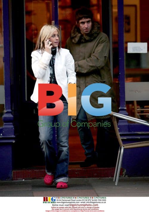 Liam Gallagher and Nicole Appelton Pick Up Takeaway in London