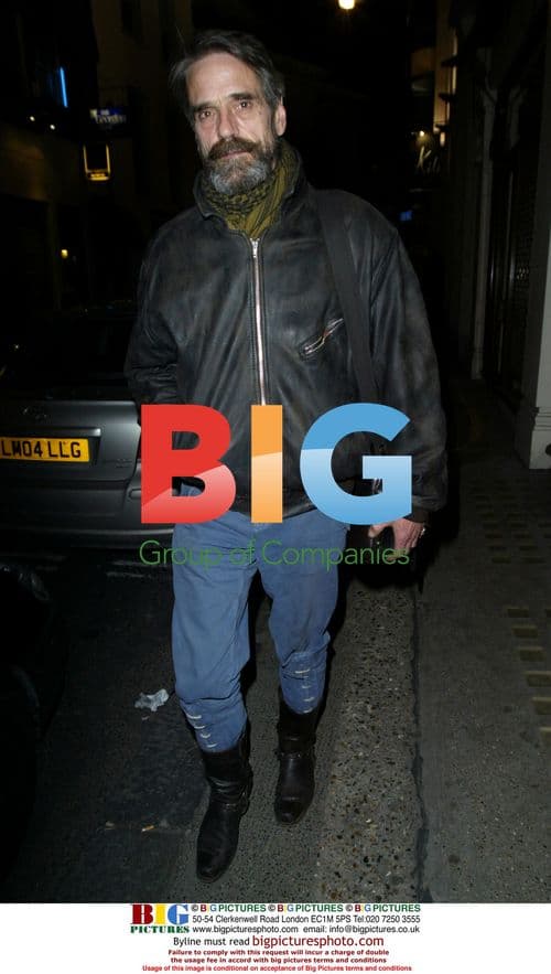 Jeremy Irons at Kilo bar in London