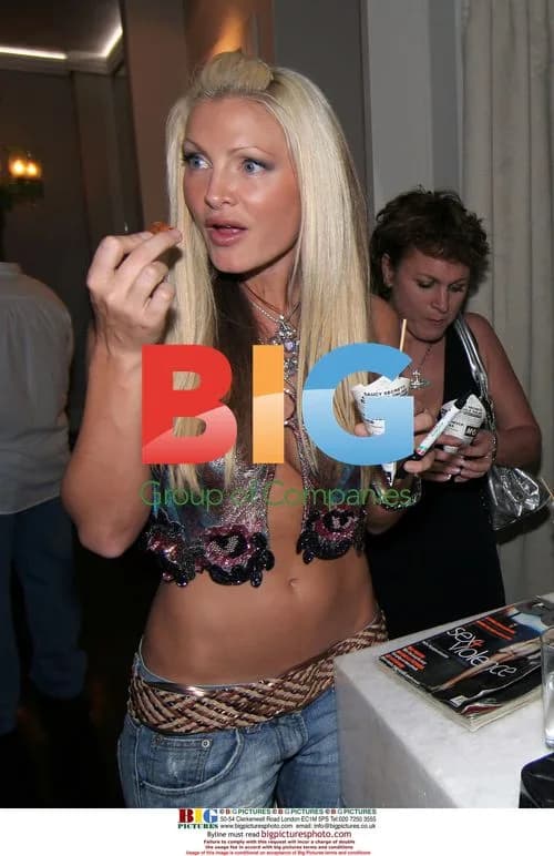 Caprice at Welcoming Party in Cape Town