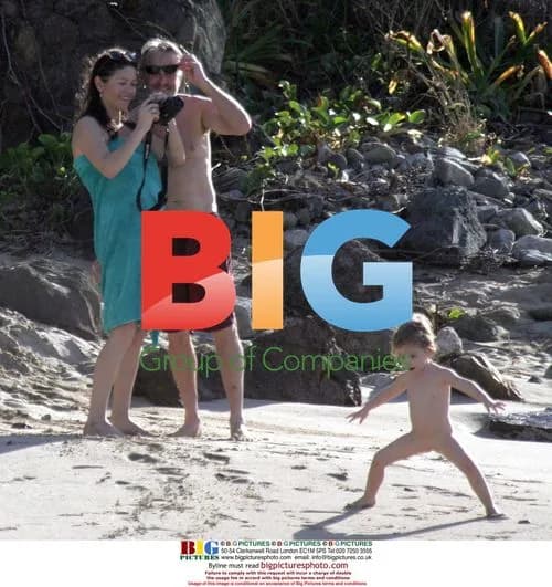 Michael Douglas & Family Vacation in St. Barts