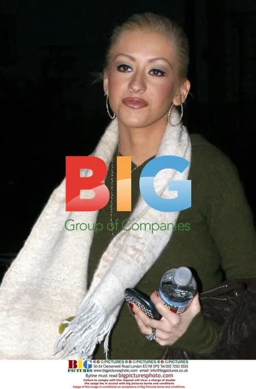 Christina Aguilera at Vintage Store