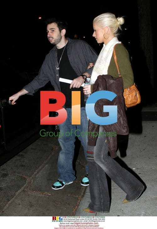 Christina Aguilera Spotted at Vintage Store