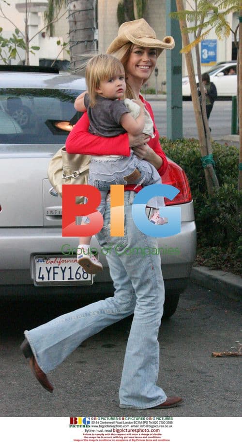 Denise Richards Grabs Coffee in the Valley