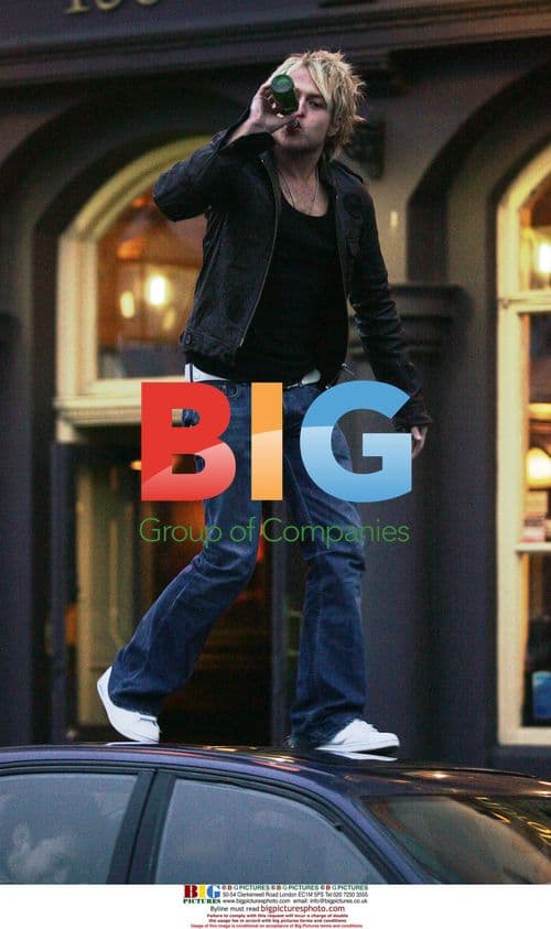 Ex Hollyoaks star Lee Otway out celebrating