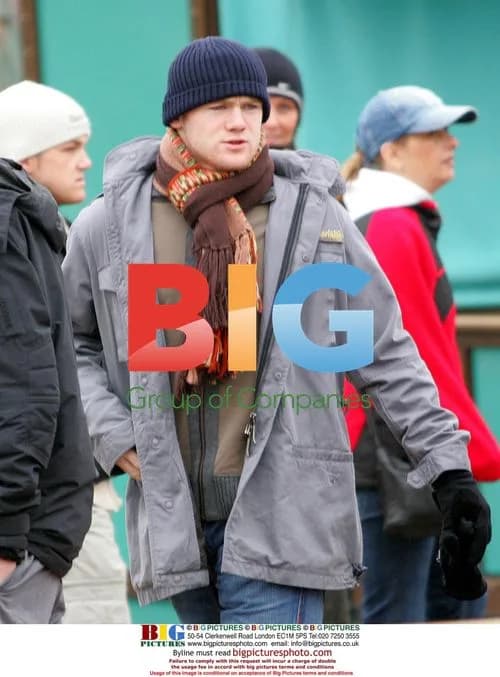 Wayne Rooney and Fiancée Coleen at Disney World