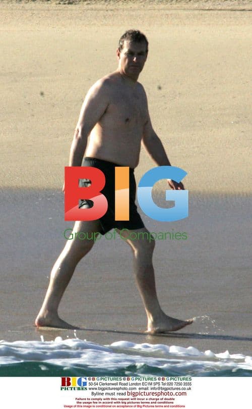 Prince Andrew on Central American Vacation