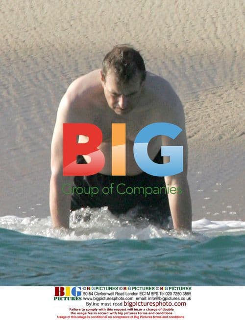 Prince Andrew on Vacation in Central America