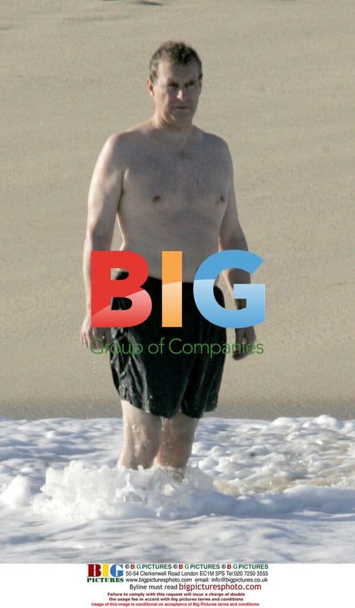 Prince Andrew Enjoys Central America Vacation