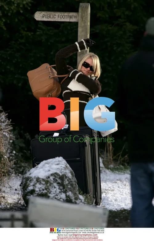 Cameron Diaz filming 'The Holiday'