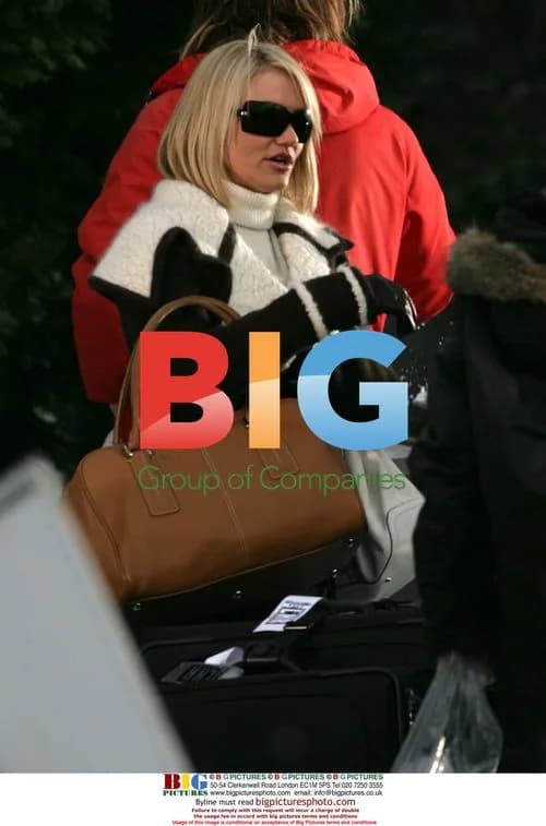 Cameron Diaz filming 'The Holiday'