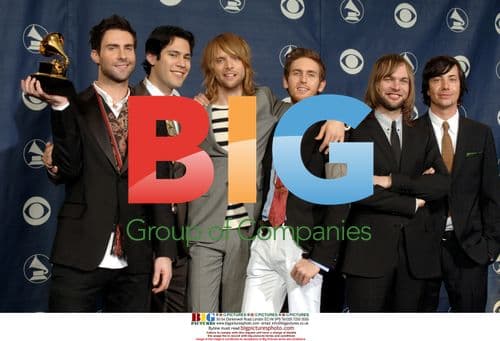 Maroon 5 Celebrates Grammy Win