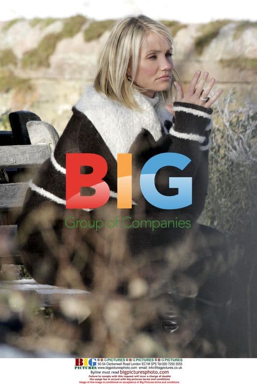 Cameron Diaz filming 'The Holiday'