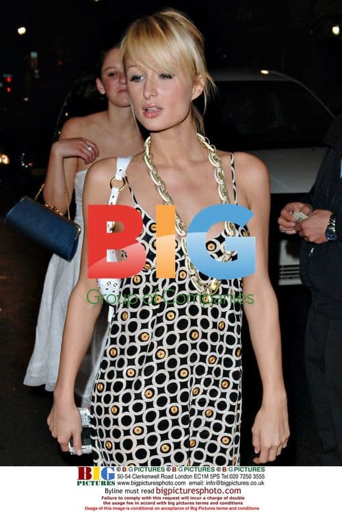 Paris Hilton at Teddys night club in Hollywood