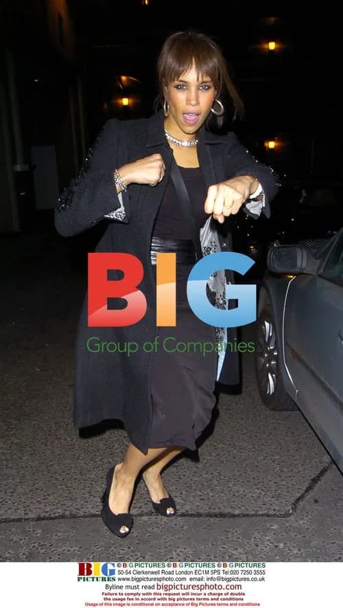 Javine Hylton Clubbing in London