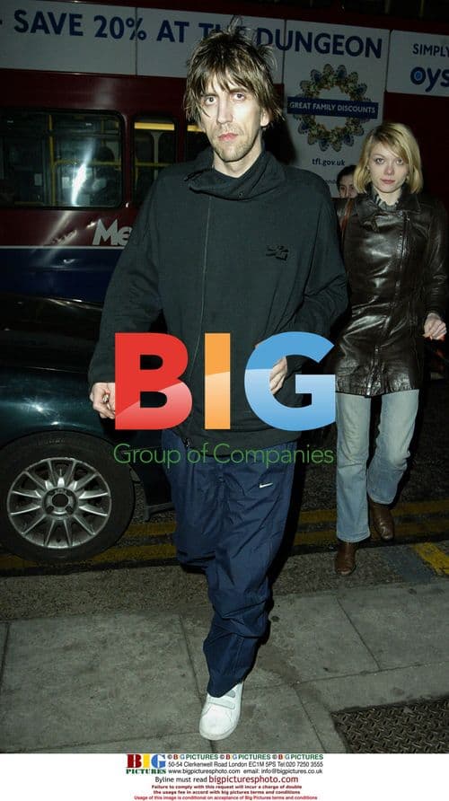 Naughty pop star Pete Docherty at Koko club