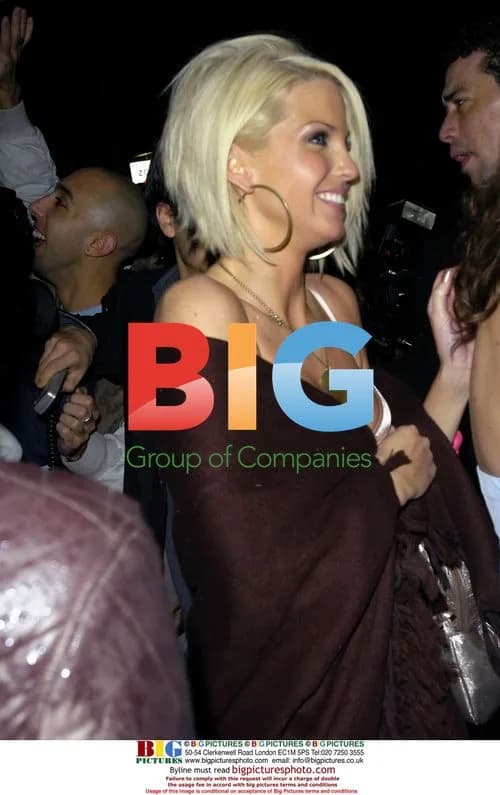 Sarah Harding Enjoys Night Out in London