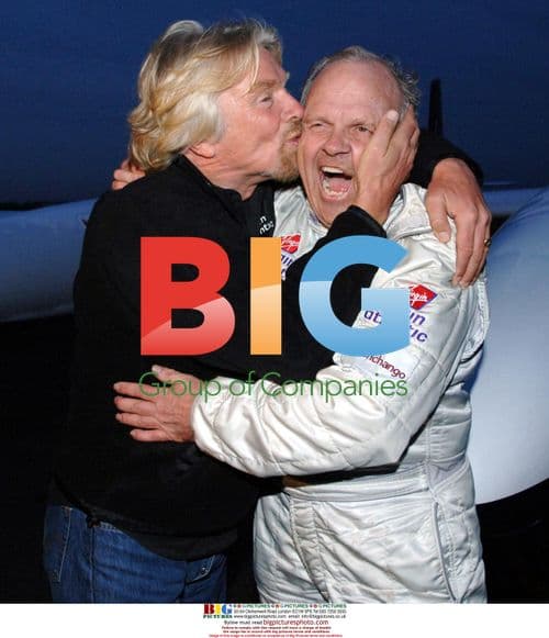 Fossett and Branson Announce Record-Breaking Flight