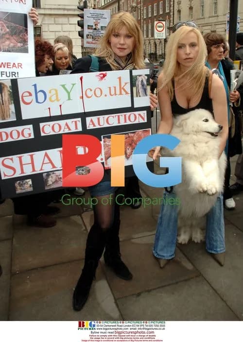 Anneka Svenska and Cindy Jackson Protest