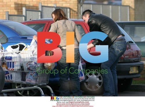 Singer Charlotte Church goes shopping