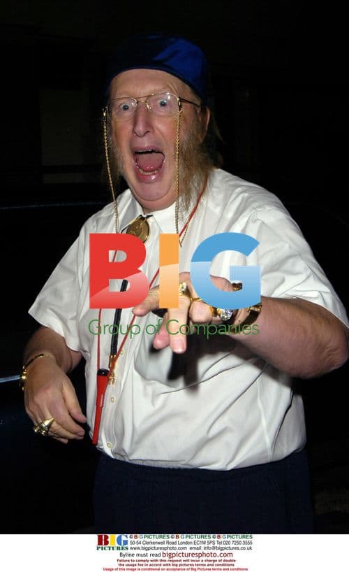 John Mccririck enjoys a night out at the Ivy
