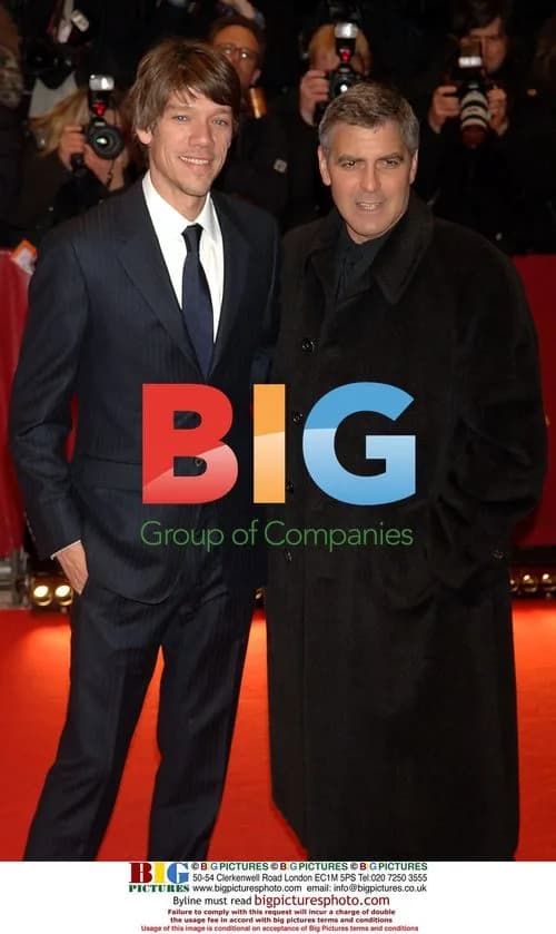 George Clooney and Stephen Gaghan at Berlin Film Festival