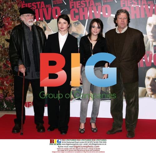 Tomas Milian, Isabella Rosellini, and More Attend "La Fiesta Del Chivo" Premiere