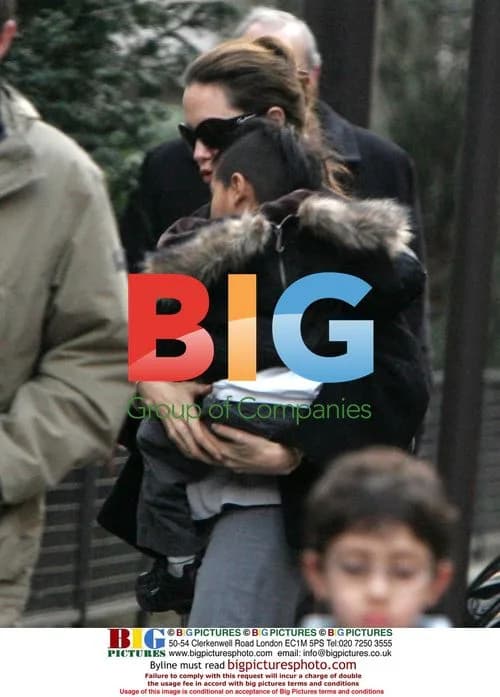 Angelina Jolie and son Maddox out shopping in Paris