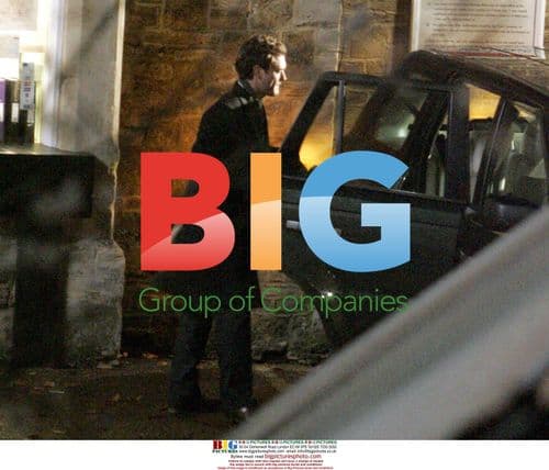 Jude Law on set of 'Your Holiday' with costars