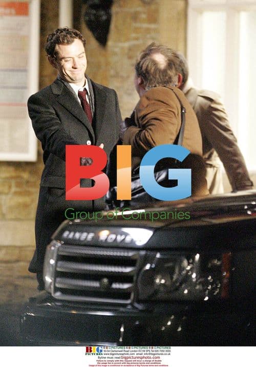 Jude Law on set of 'Your Holiday'