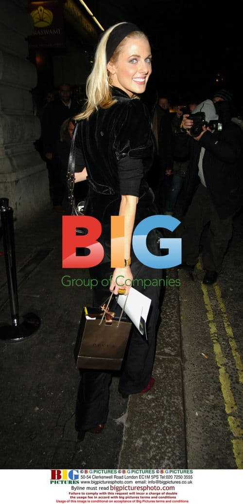 Donna Air leaves Frost French show at London Fashion Week