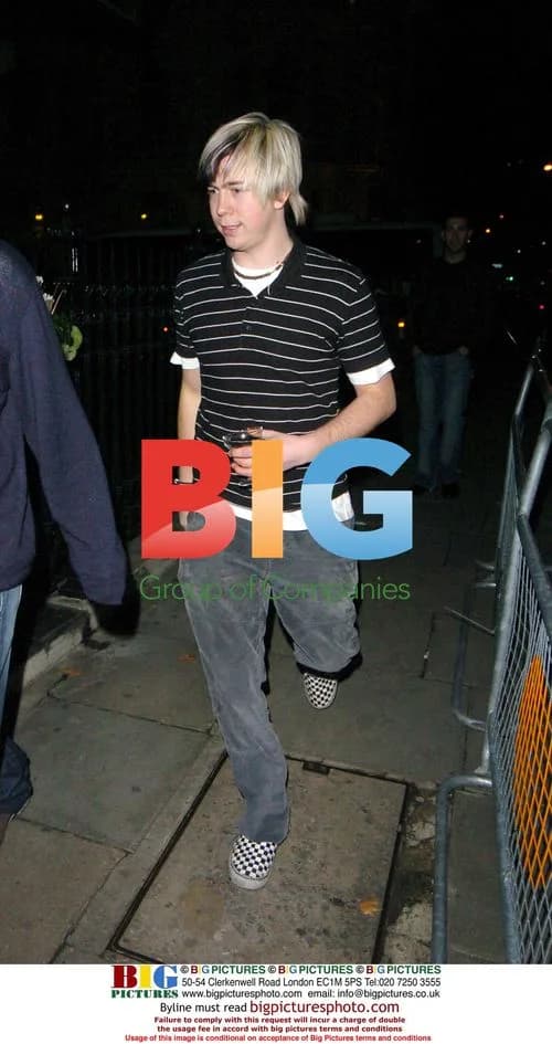 James from x-Busted at Brit 2006 after party